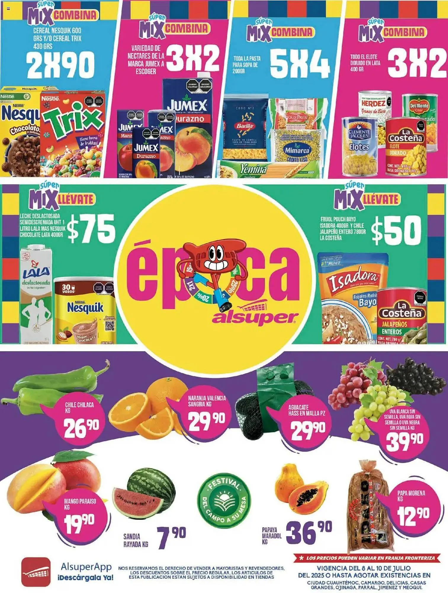 Catálogo de Catálogo Alsuper 8 de julio al 11 de julio 2025 - Pagina 1