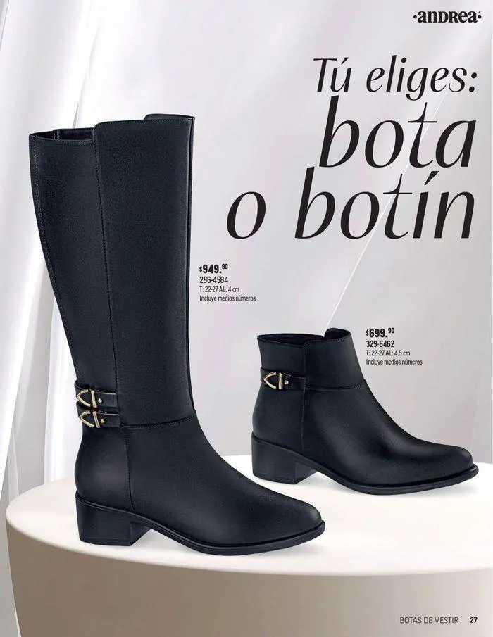 Catálogo de ANDREA - CALZADO DAMA 26 de agosto al 25 de enero 2025 - Pagina 119