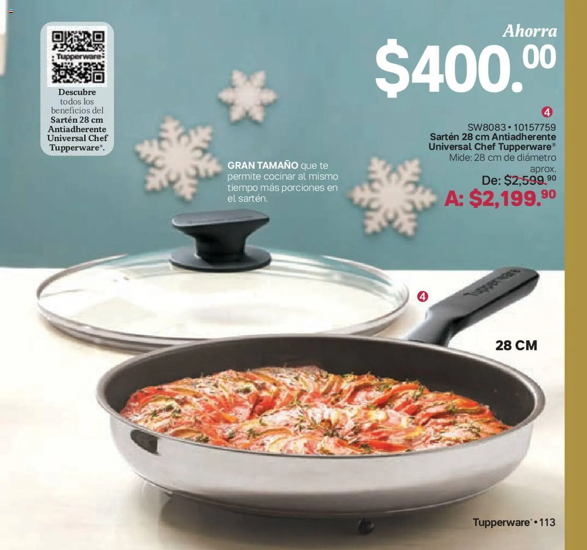 Catálogo de Catálogo Tupperware 23 de octubre al 12 de noviembre 2023 - Pagina 113