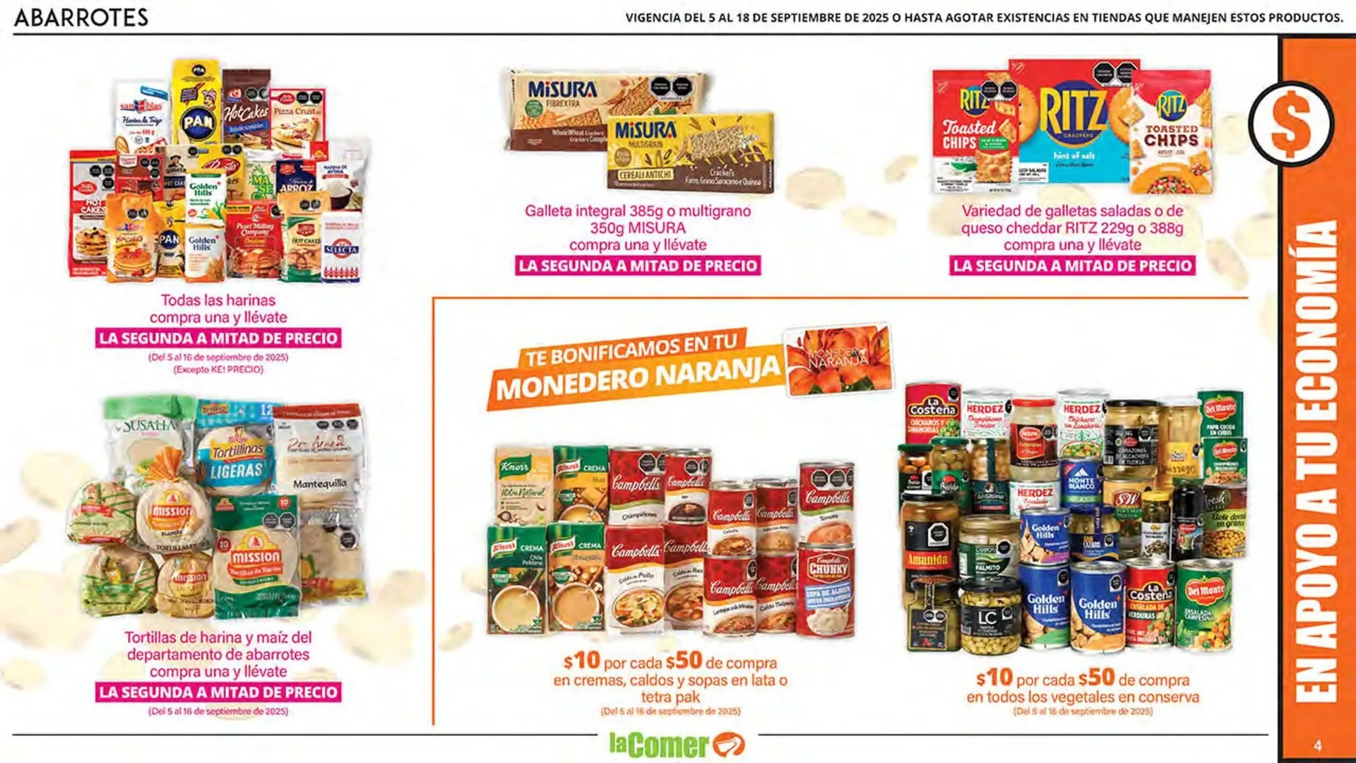 Catálogo de Folleto La Comer 5 de septiembre al 18 de septiembre 2025 - Pagina 4