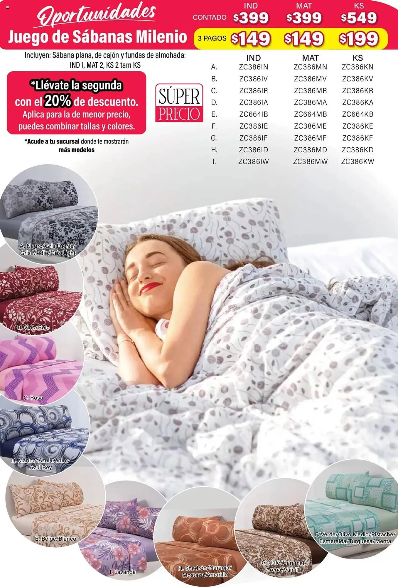 Catálogo de Catálogo Colchas Concord 1 de agosto al 1 de noviembre 2025 - Pagina 1134