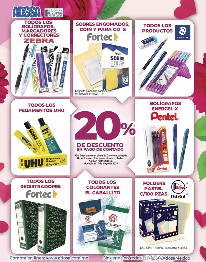 Catálogo de Ofertas Adosa 1 de mayo al 31 de mayo 2025 - Pagina 2