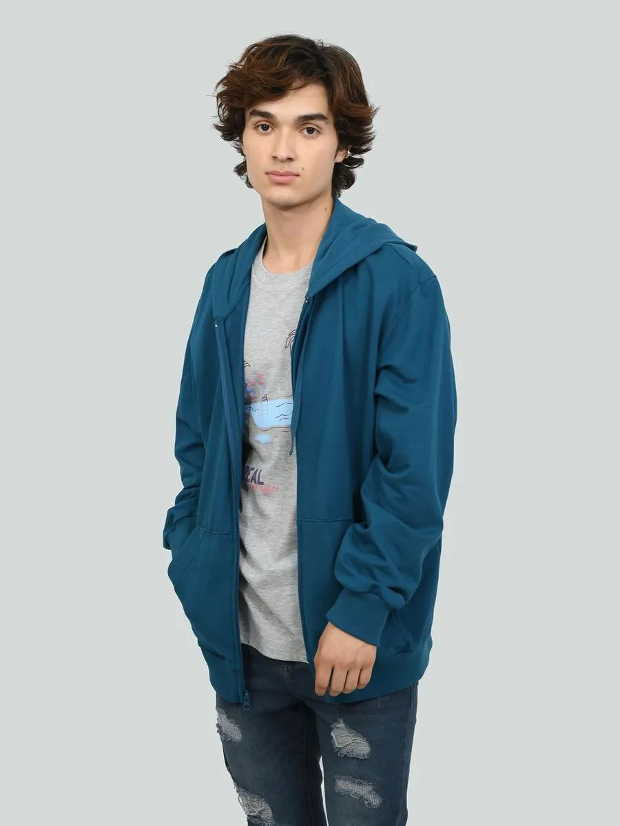 Sudadera Lisa con Capucha