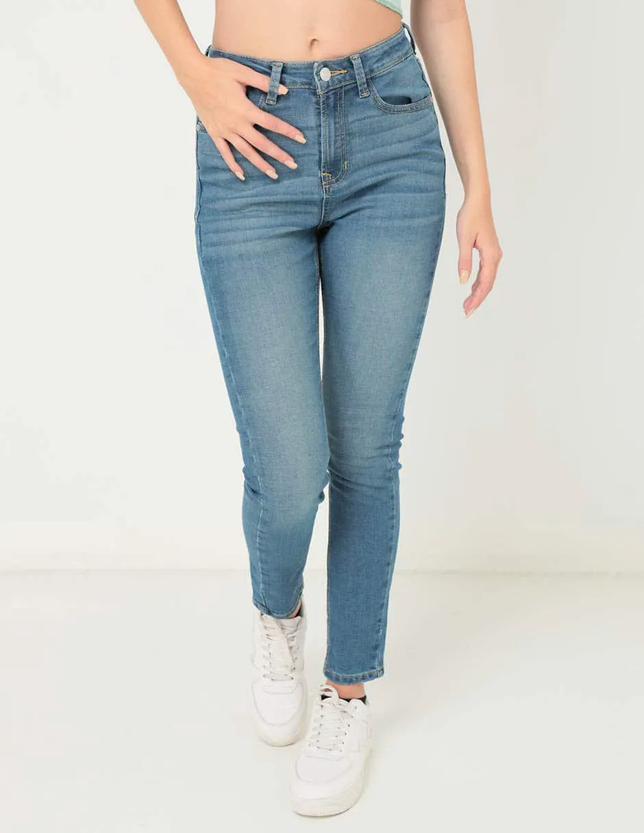 Jeans skinny Mossimo corte cintura para mujer
