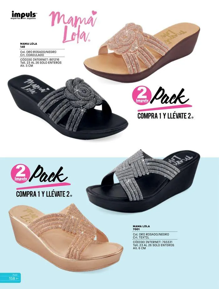 Catálogo de IMPULS Dama Verano-Otoño 5 de julio al 15 de noviembre 2024 - Pagina 160