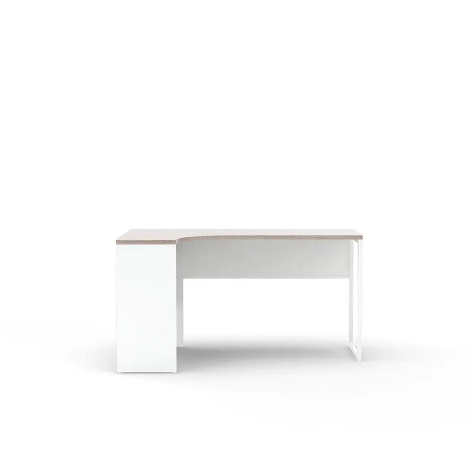 Escritorio Aramis - Color Madera y Blanco