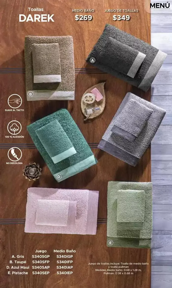 Catálogo de Catálogo Invierno 2 de octubre al 31 de diciembre 2024 - Pagina 266