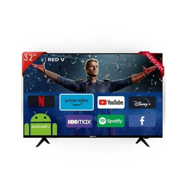 Televisión Redv 32 Pulgadas Smart Tv Android 12 Hd