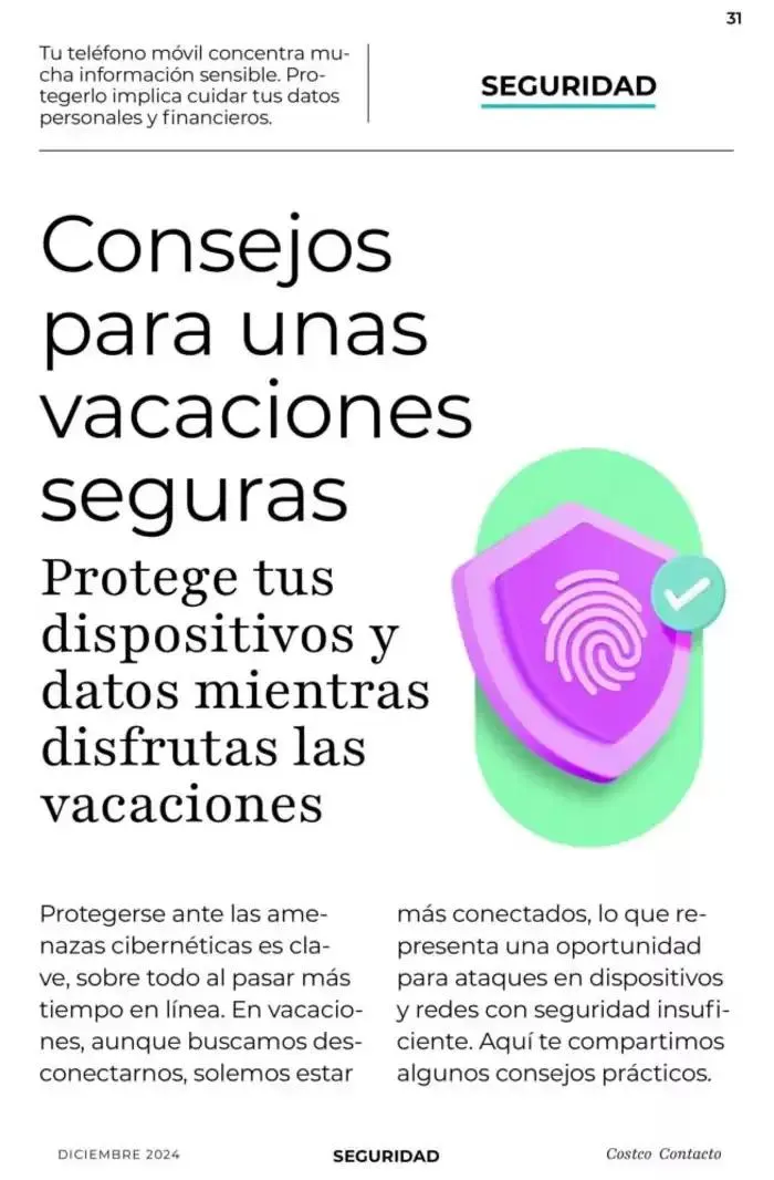 Catálogo de Costco Contacto 10 de diciembre al 31 de diciembre 2024 - Pagina 71