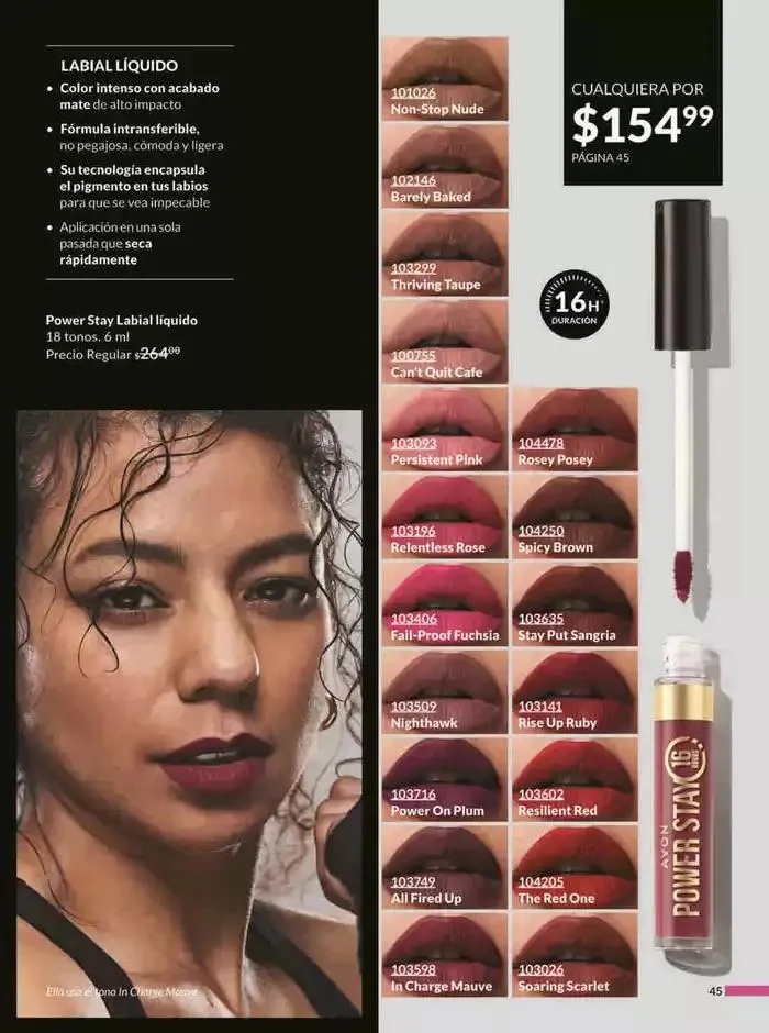Catálogo de Avon COSMÉTICOS C5 6 de febrero al 31 de diciembre 2025 - Pagina 45