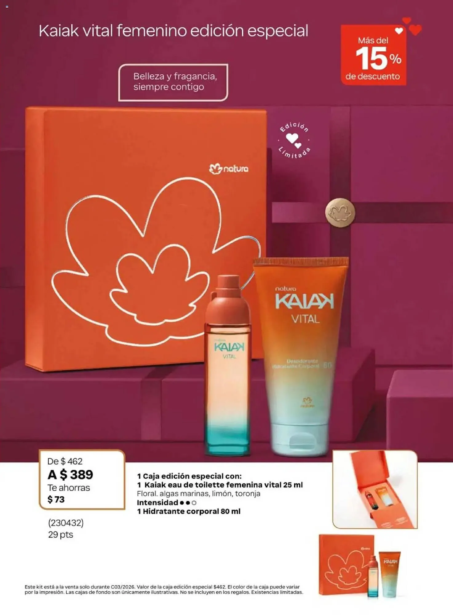 Catálogo de Catálogo Natura 30 de enero al 6 de marzo 2026 - Pagina 15