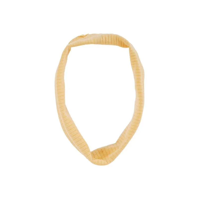 Banda Para Cabello Textil Amarilla Unitalla