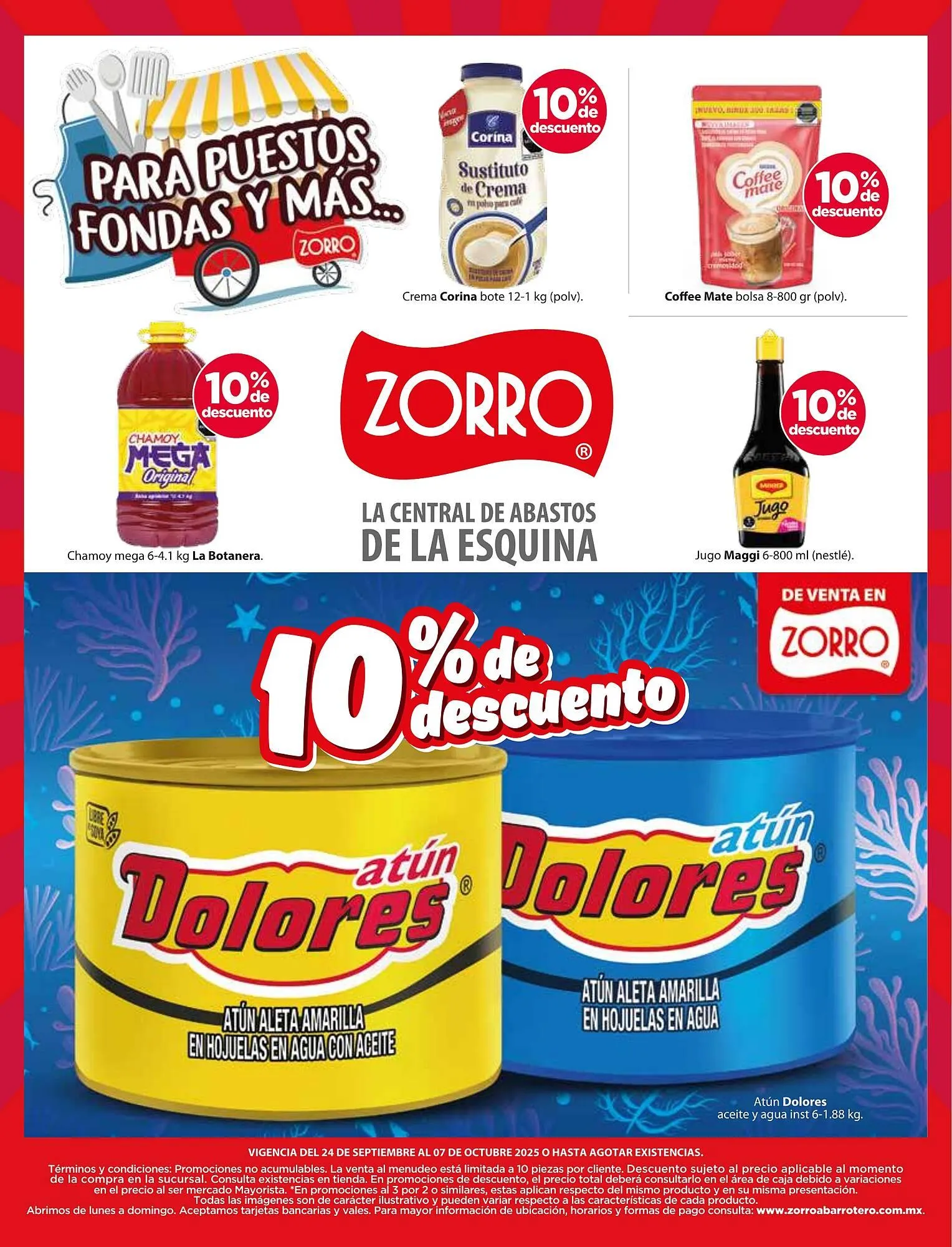 Catálogo de Catálogo Zorro 24 de septiembre al 8 de octubre 2025 - Pagina 11