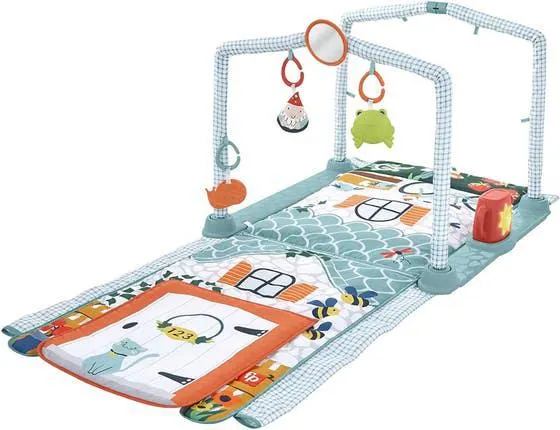 Mattel Fisher-Price Juguete para bebés Gimnasio De Cabaña 3 en 1 HJK45