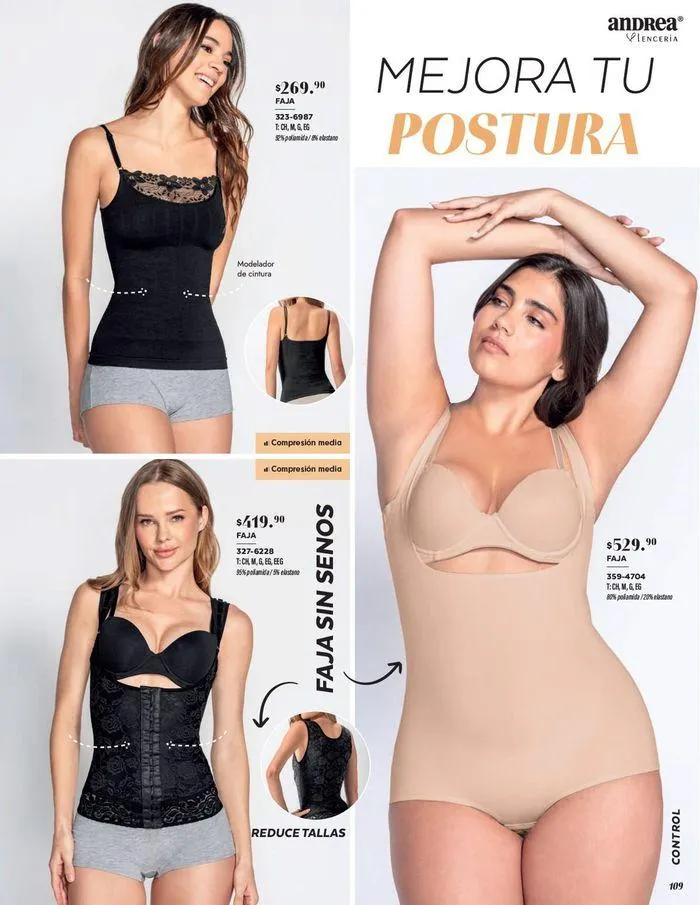 Catálogo de ANDREA - LENCERIA & VESTIR INTERIOR 26 de agosto al 25 de enero 2025 - Pagina 10