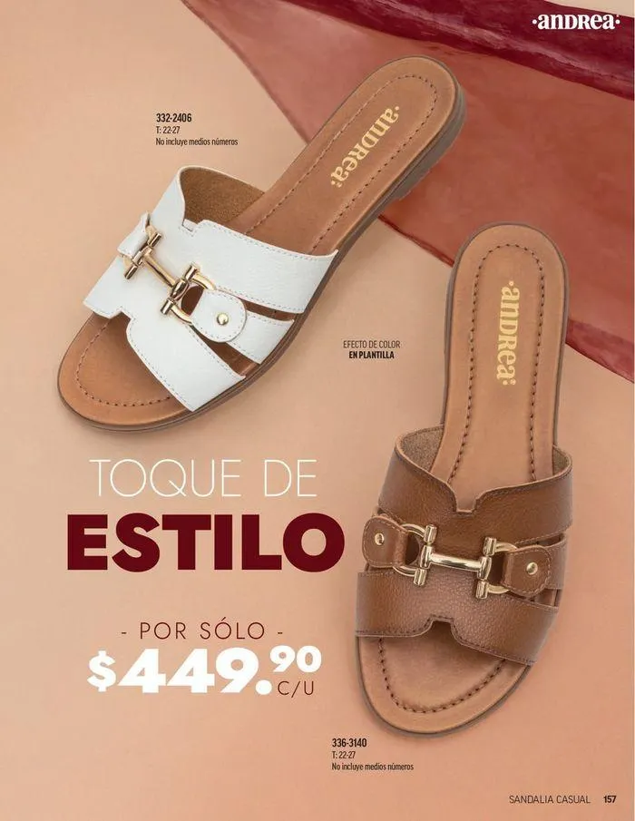Catálogo de ANDREA - CALZADO DAMA 26 de agosto al 25 de enero 2025 - Pagina 64