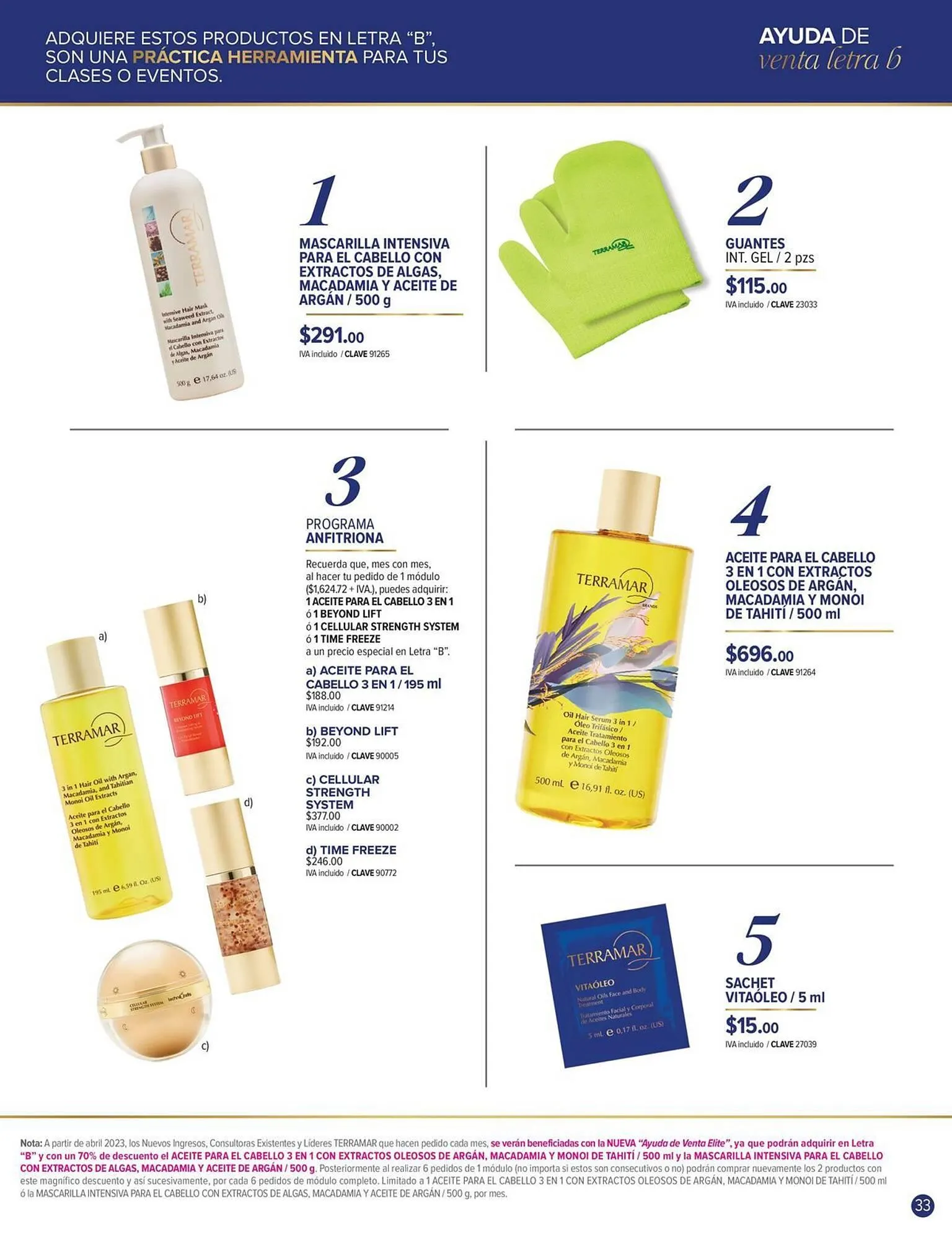 Catálogo de Catálogo Terramar Brands 4 de diciembre al 31 de diciembre 2023 - Pagina 33