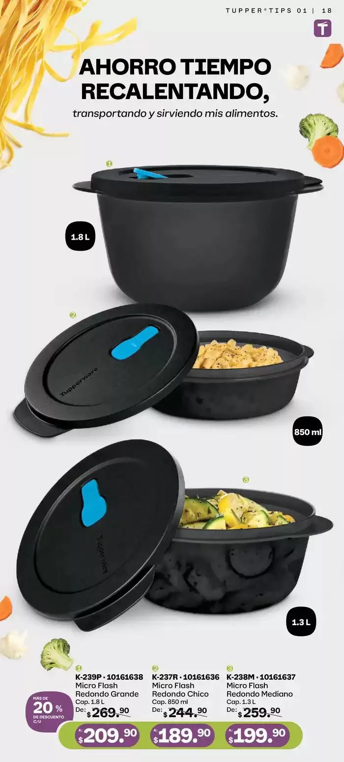 Catálogo de Tupper Tips 01 6 de enero al 26 de enero 2025 - Pagina 18