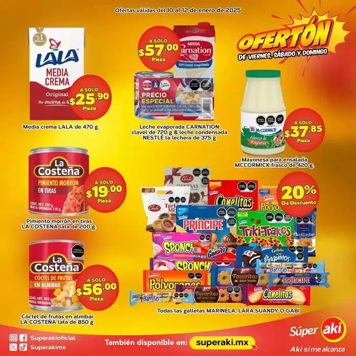 Catálogo de Oferton Fin de Semana 10 de enero al 12 de enero 2025 - Pagina 3