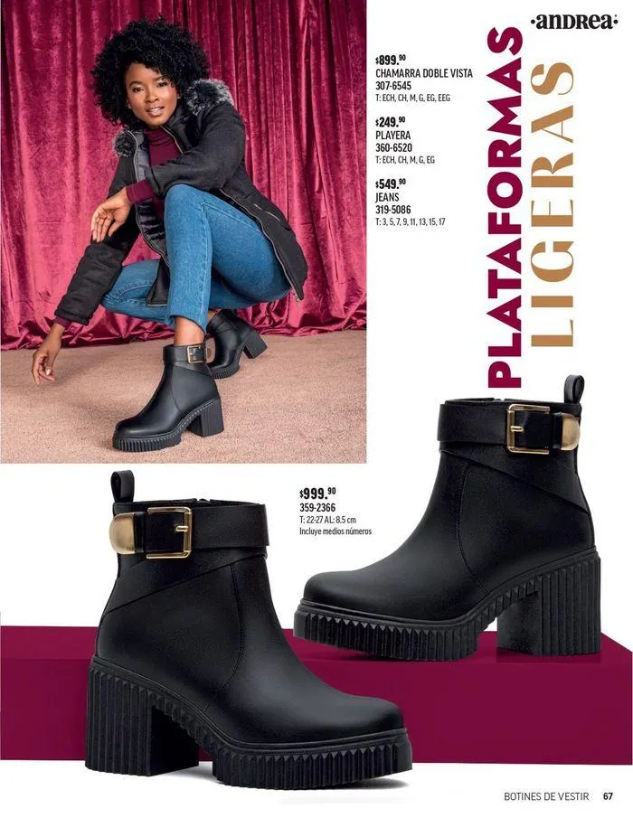 Catálogo de ANDREA - CALZADO DAMA 26 de agosto al 25 de enero 2025 - Pagina 163