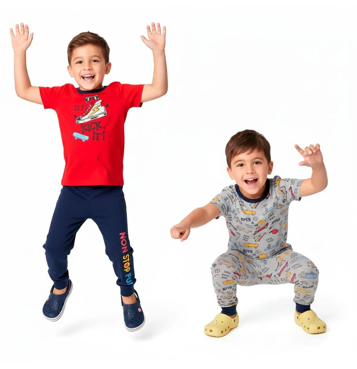 Pijama Rene Rofe Mc Kick 2 Piezas Niño 648895-Y1381