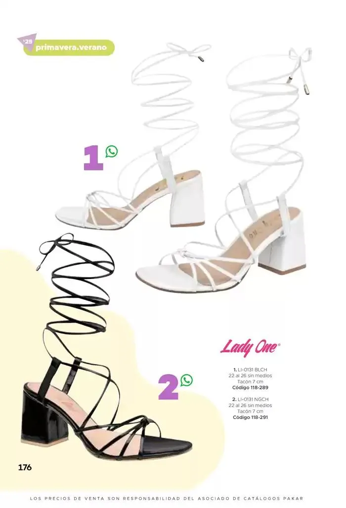 Catálogo de Pakar Sandalia 31 de enero al 31 de mayo 2025 - Pagina 176