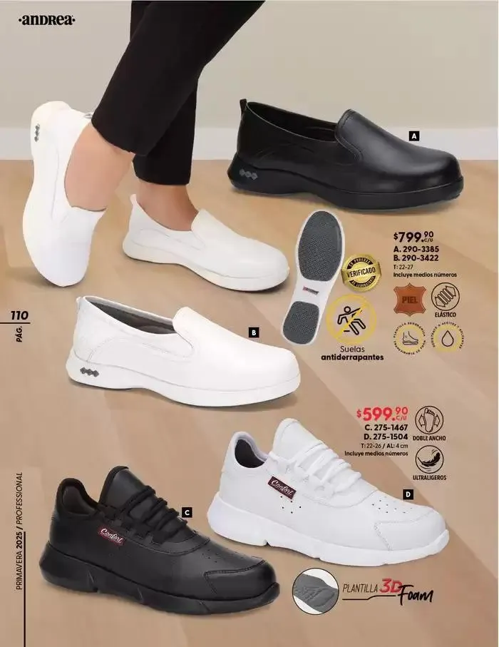 Catálogo de ANDREA | CALZADO CONFORT 26 de enero al 24 de mayo 2025 - Pagina 96