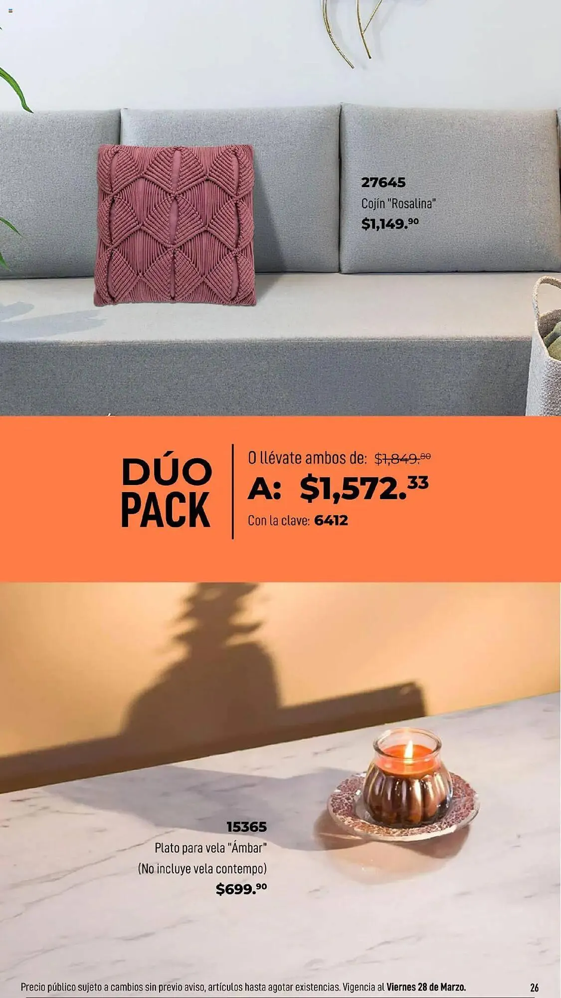 Catálogo de Catálogo Home Interiors 17 de febrero al 28 de marzo 2025 - Pagina 26