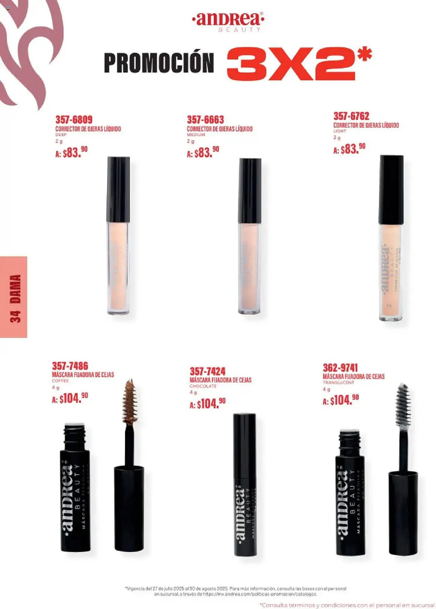 Catálogo de Catálogo Andrea 27 de julio al 30 de julio 2025 - Pagina 34