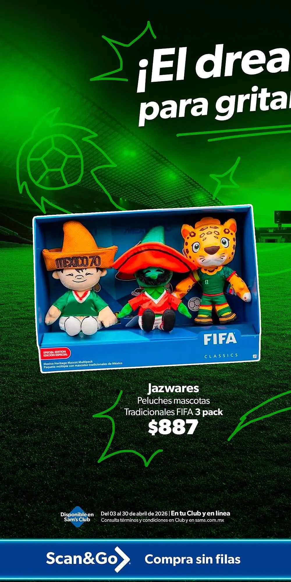 Catálogo de Catálogo Sam's Club 16 de abril al 30 de abril 2026 - Pagina 1