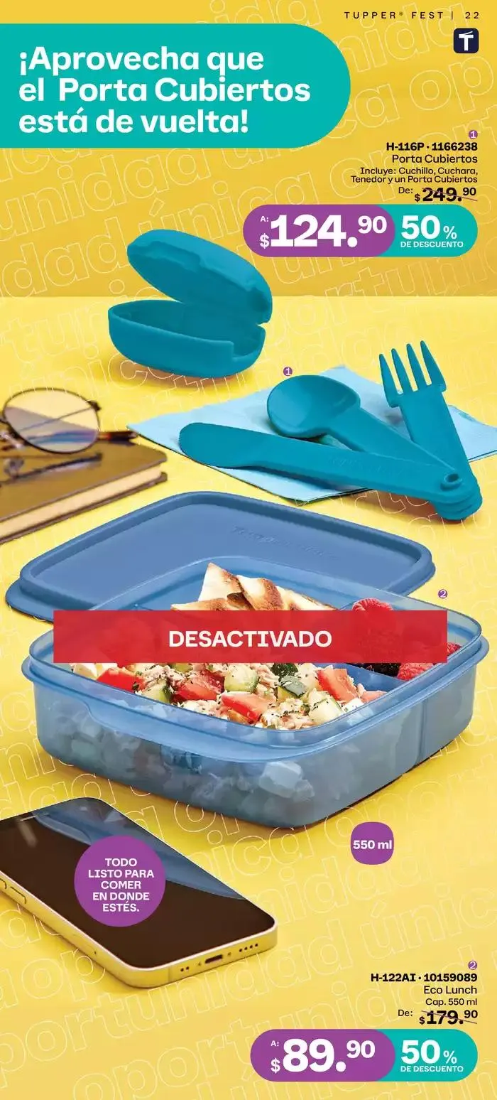 Catálogo de Tupper Tips 20 de diciembre al 29 de diciembre 2024 - Pagina 22