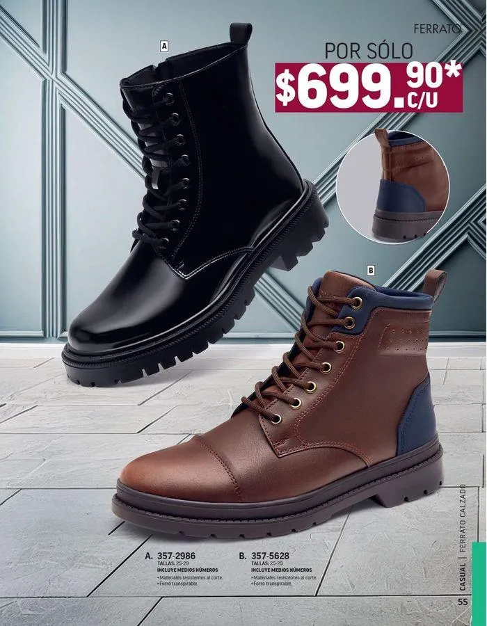 Catálogo de ANDREA - CALZADO CABALLERO 26 de agosto al 25 de enero 2025 - Pagina 146