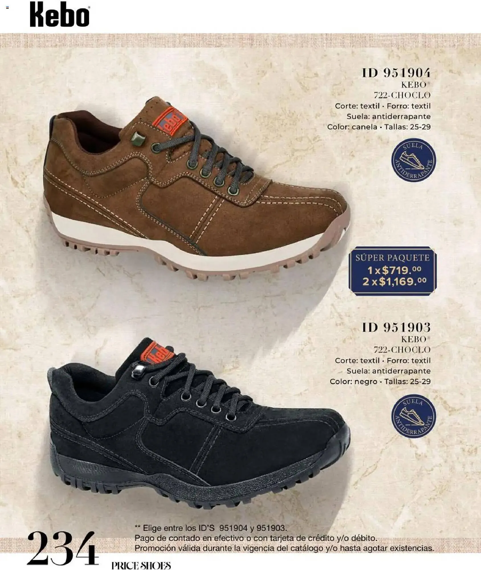 Catálogo de Catálogo Price Shoes 14 de mayo al 1 de octubre 2027 - Pagina 234