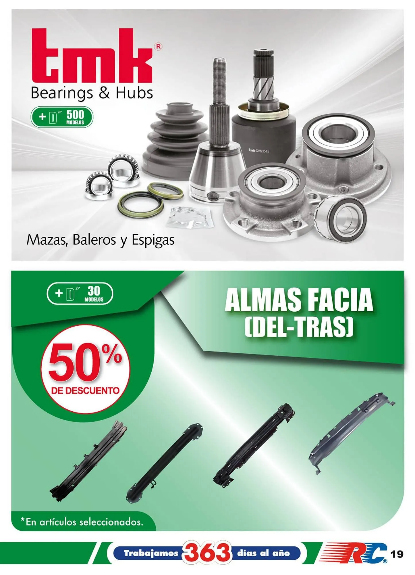 Catálogo de Catálogo Refaccionaria California 1 de abril al 30 de abril 2025 - Pagina 19