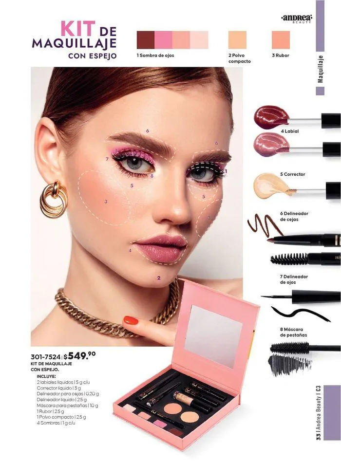 Catálogo de ANDREA | BELLEZA INTEGRAL DAMA 2 de mayo al 29 de junio 2024 - Pagina 70