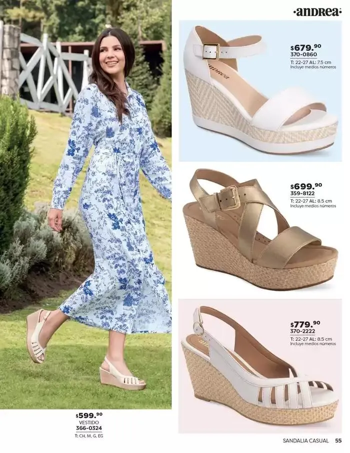 Catálogo de ANDREA | CALZADO DAMA 26 de enero al 24 de mayo 2025 - Pagina 55