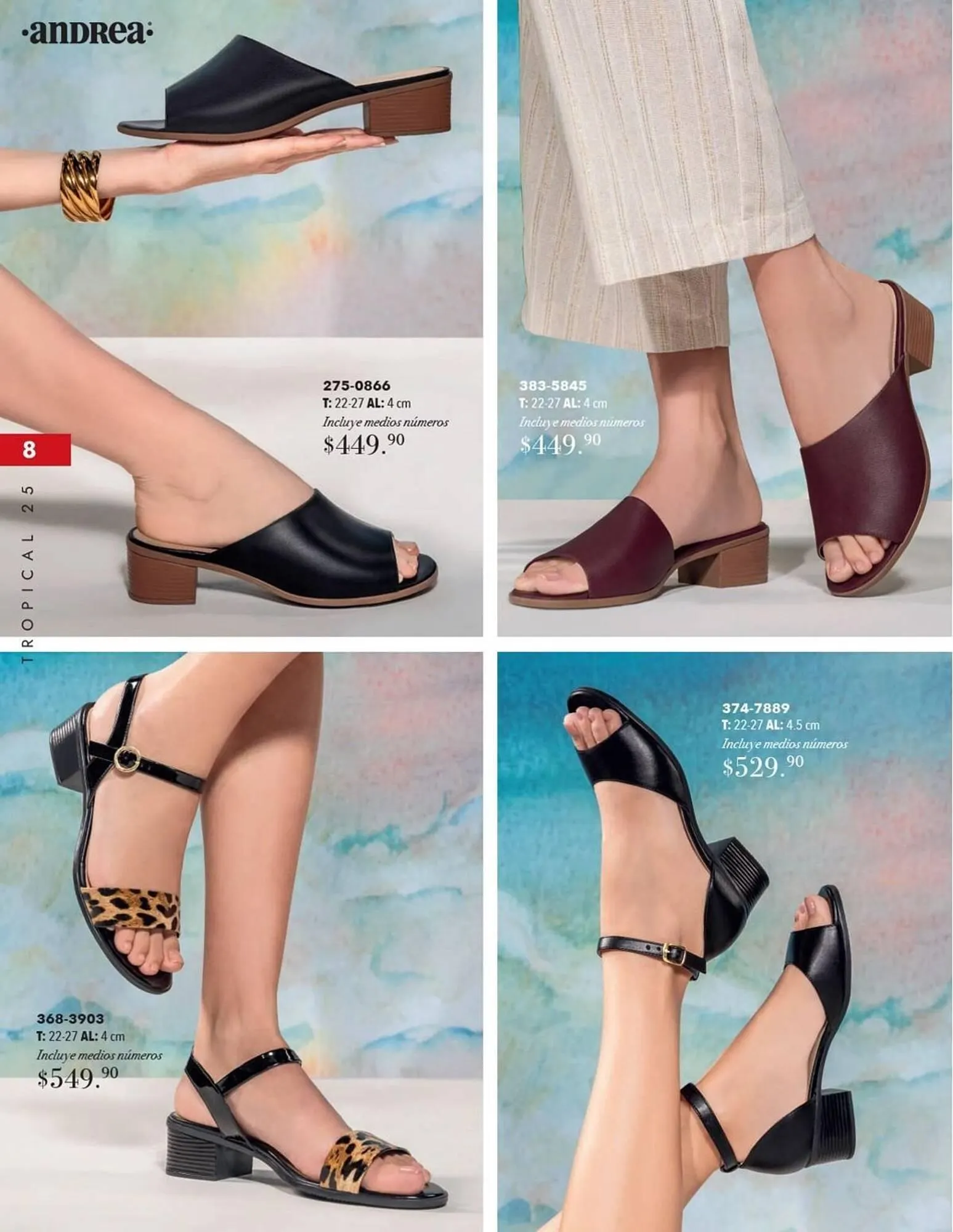 Catálogo de Catálogo Andrea 1 de septiembre al 31 de diciembre 2025 - Pagina 8