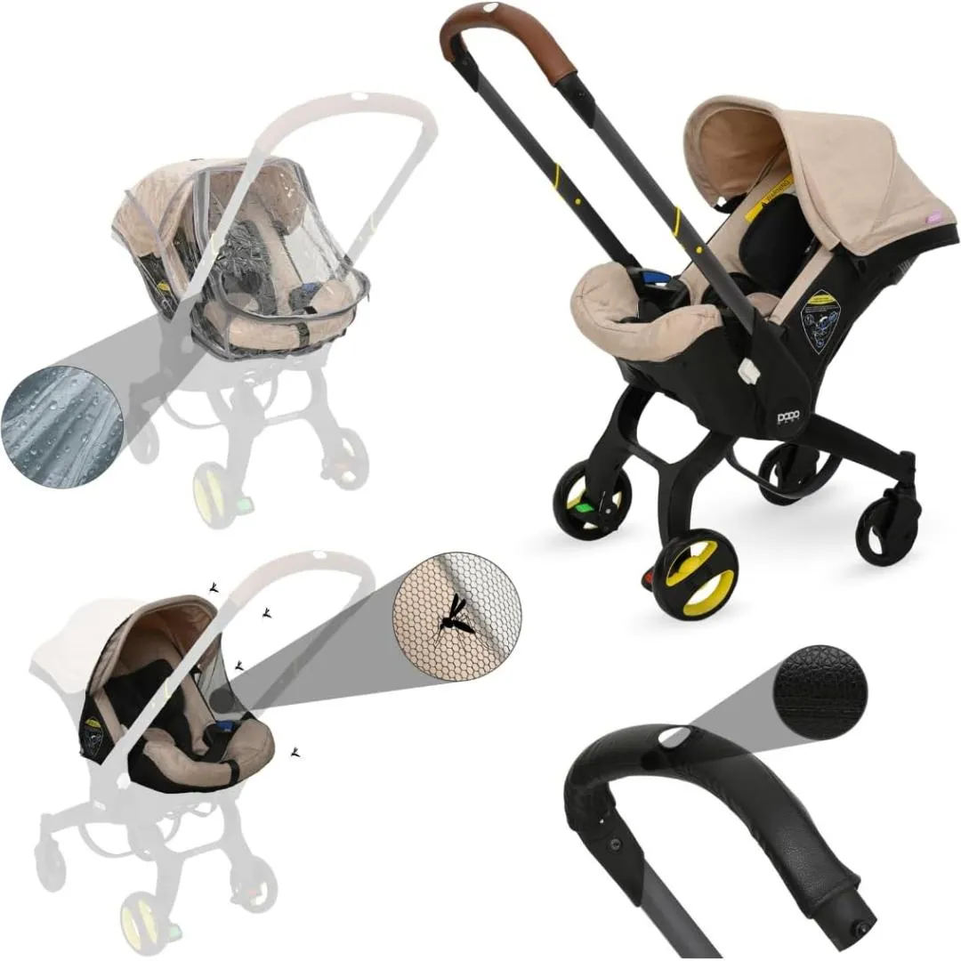 CARRIOLA PORTABEBE TIPO DONNA BEIGE