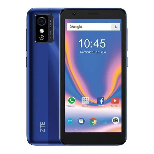 Smartphone ZTE Blade L9 32 GB Azul Telcel