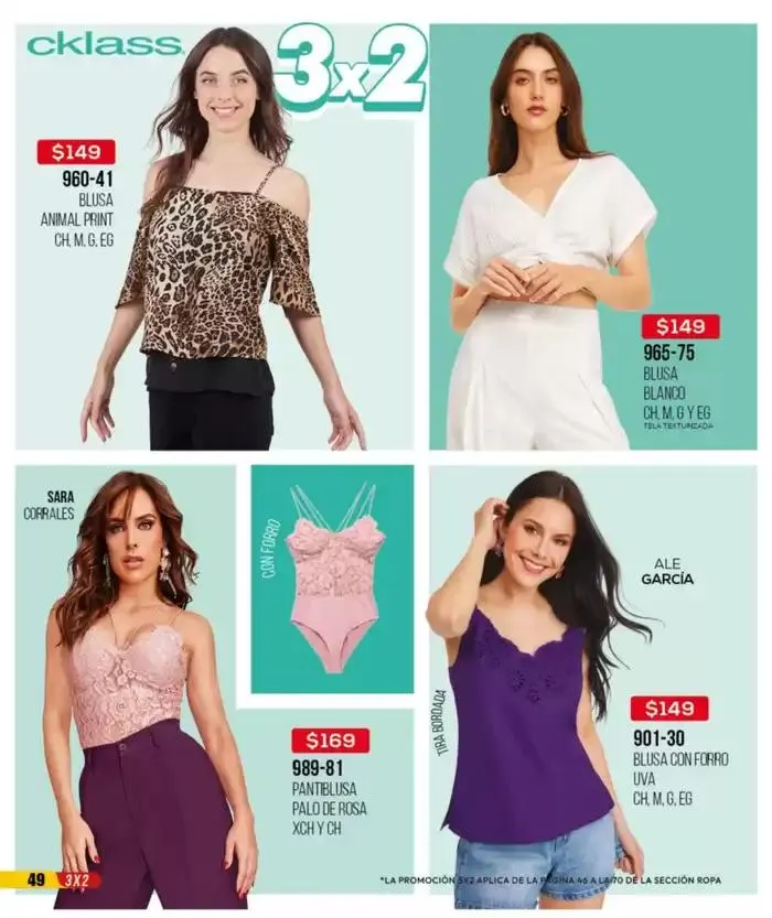 Catálogo de Catálogo Cklass Liquidación Ropa 2025 México 31 de marzo al 31 de agosto 2025 - Pagina 50