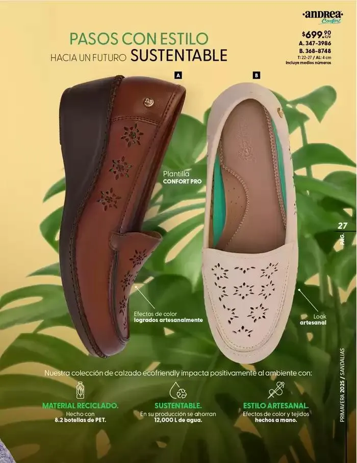 Catálogo de ANDREA | CALZADO CONFORT 26 de enero al 24 de mayo 2025 - Pagina 27