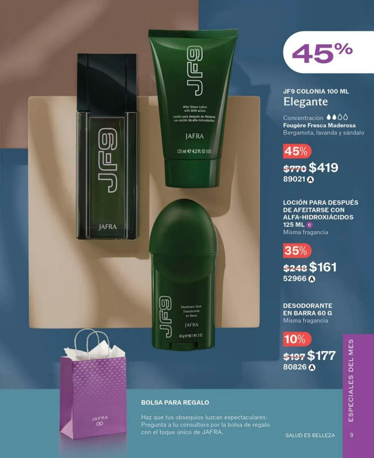 Catálogo de Jafra Oferta actual 15 de junio al 29 de junio 2025 - Pagina 9