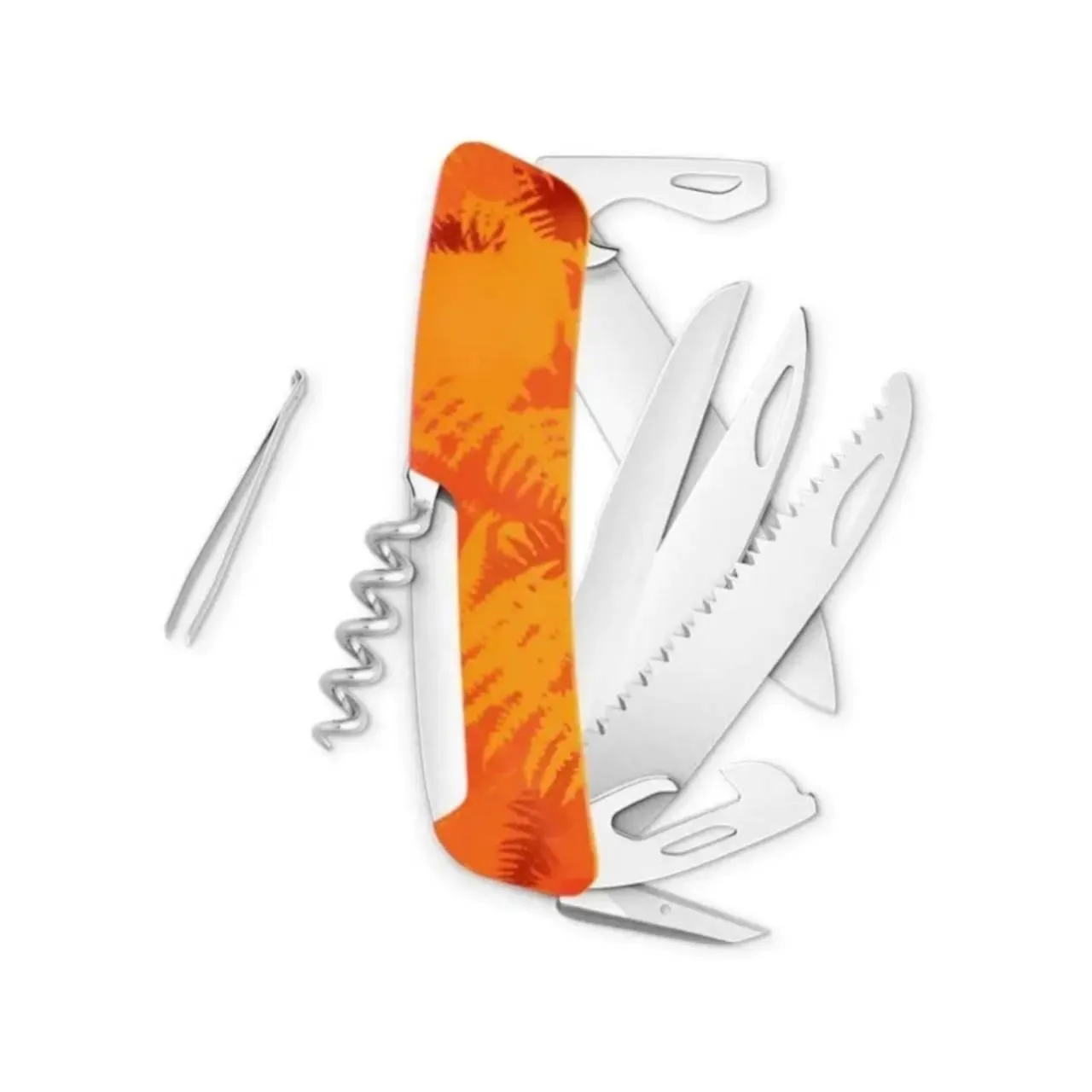 SWIZA STANDARD D09 13 FUNCIONES HOJAS NARANJA