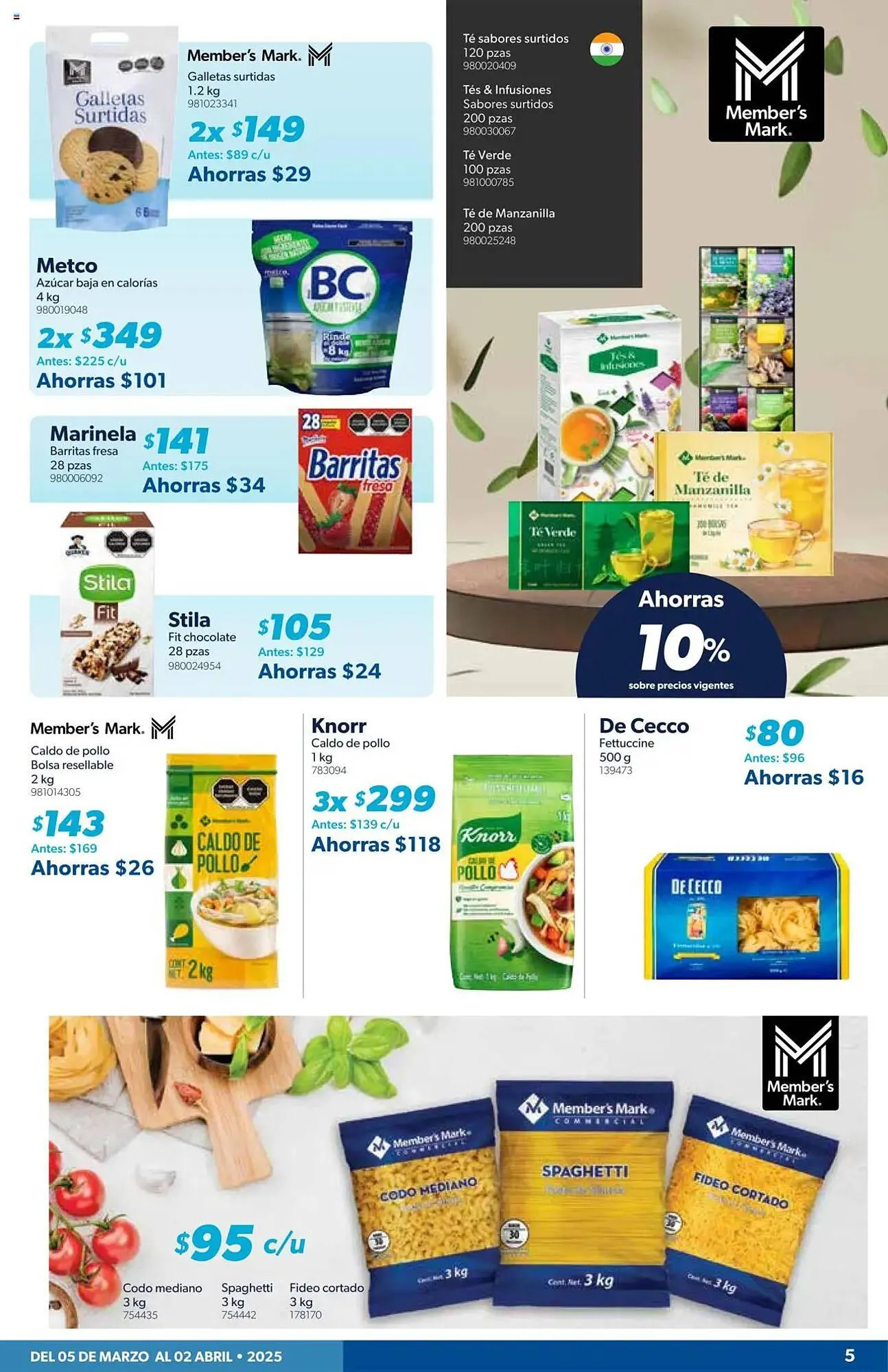 Catálogo de Catálogo Sam's Club 5 de marzo al 2 de abril 2025 - Pagina 5