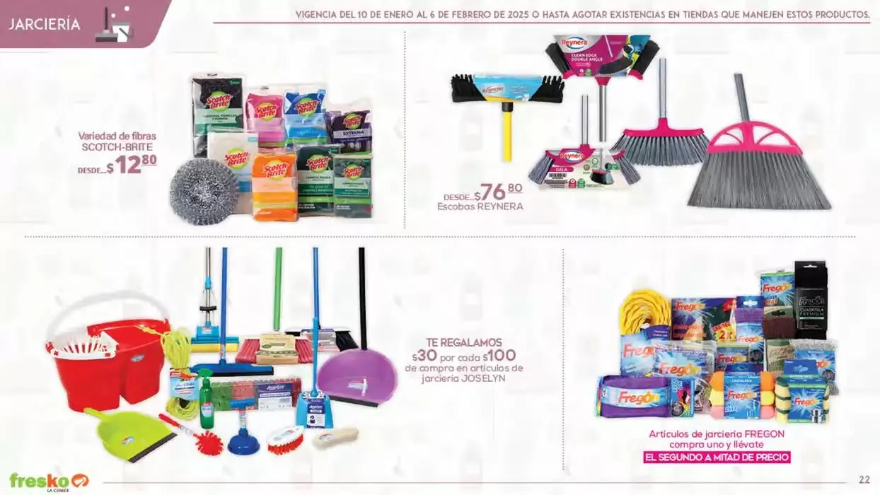 Catálogo de Limpieza - Fresko 10 de enero al 6 de febrero 2025 - Pagina 22