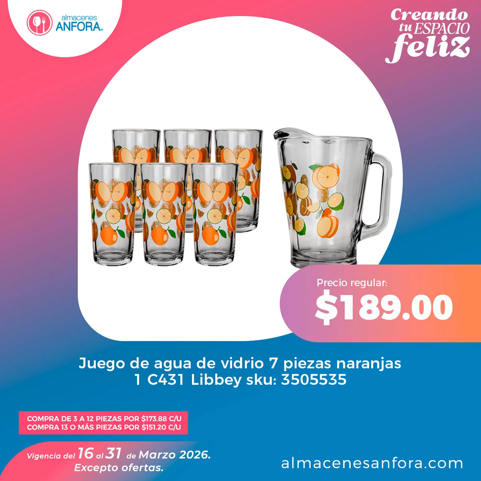 Catálogo de Catálogo Almacenes Anfora 16 de marzo al 31 de marzo 2026 - Pagina 3