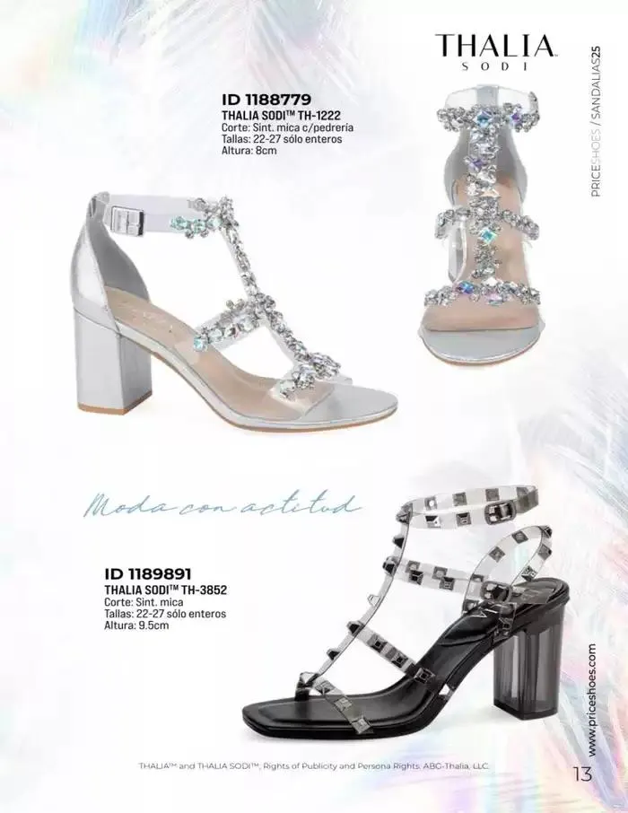 Catálogo de SANDALIAS | FIESTA Y VESTIR | 2025 | 1E 11 de marzo al 31 de agosto 2025 - Pagina 13