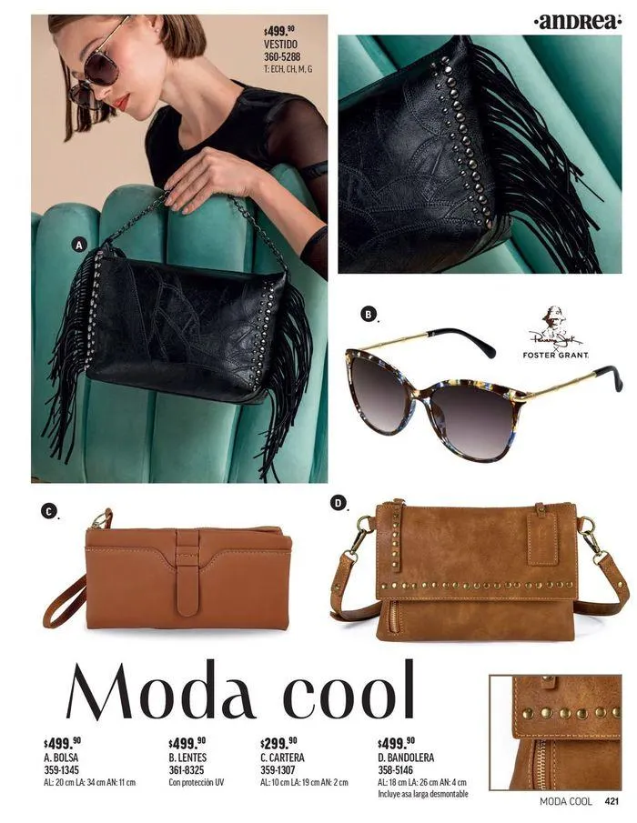 Catálogo de ANDREA - BOLSAS Y ACCESORIOS 26 de agosto al 25 de enero 2025 - Pagina 8