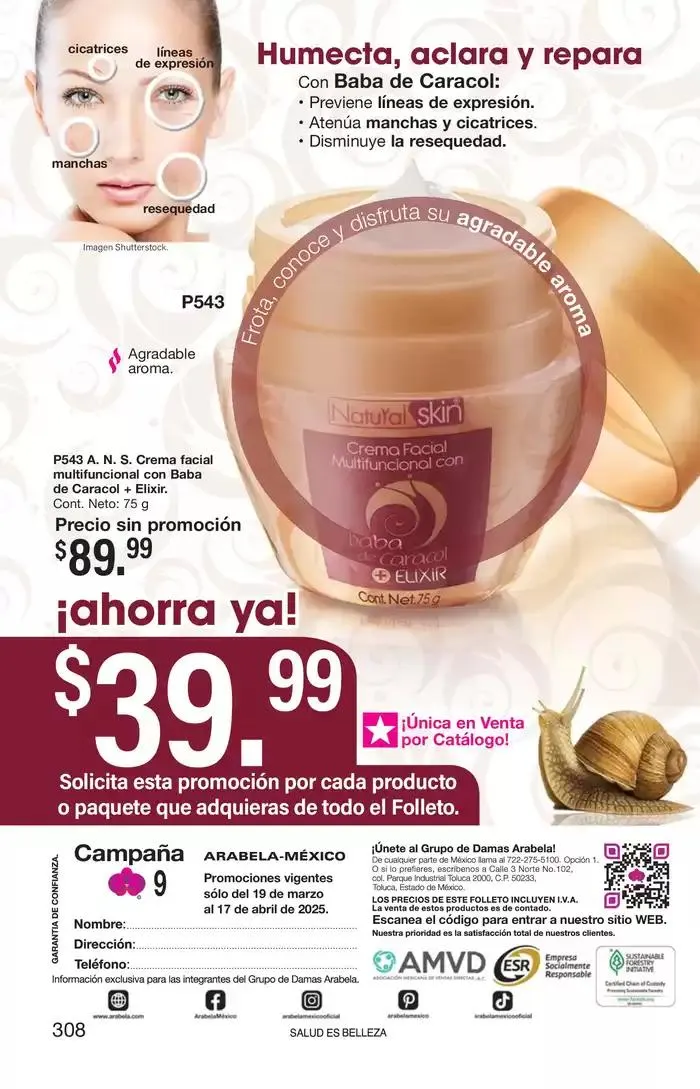Catálogo de Arabela Campaña 09 7 de abril al 17 de abril 2025 - Pagina 282