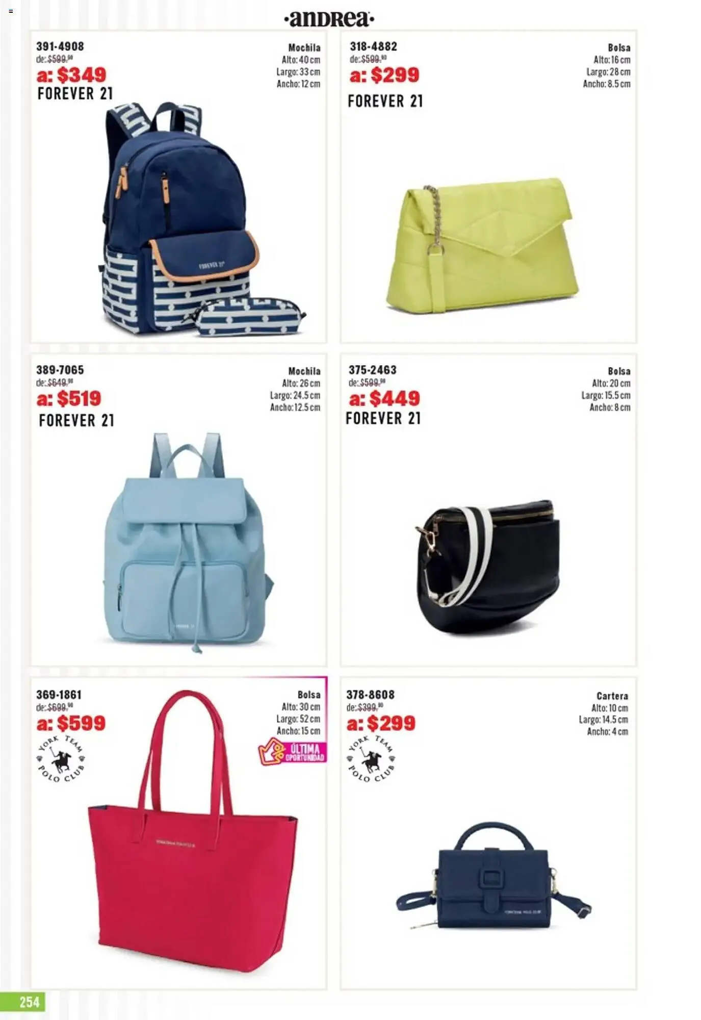 Catálogo de Catálogo Andrea 5 de abril al 2 de mayo 2026 - Pagina 254